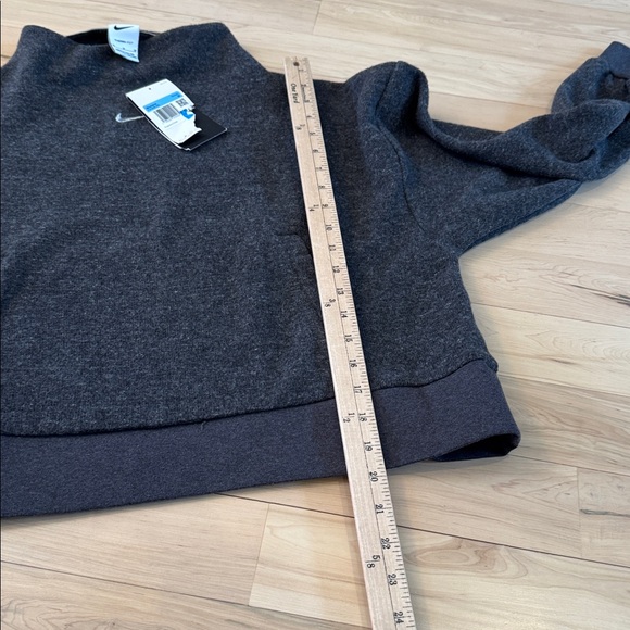 Nike Therma-FIT-Center Swoosh Women's Mock-Neck Training Top Sweatshirt-New-M - Picture 6 of 7